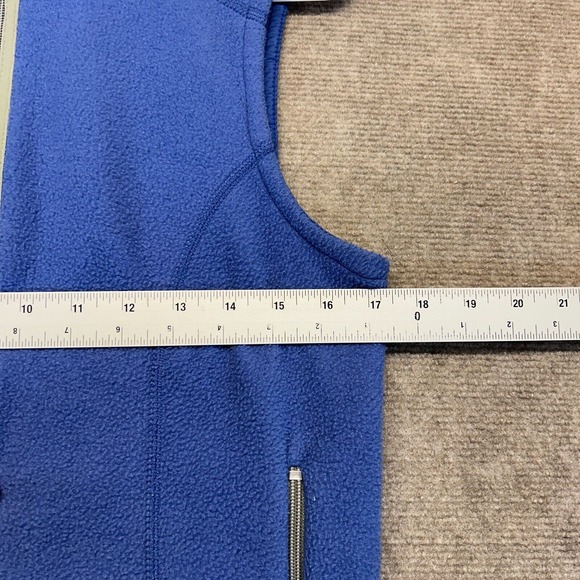 Patagonia Vintage Synchilla Fleece Vest Women's Small Blue Full Zip Made in USA - Picture 8 of 11